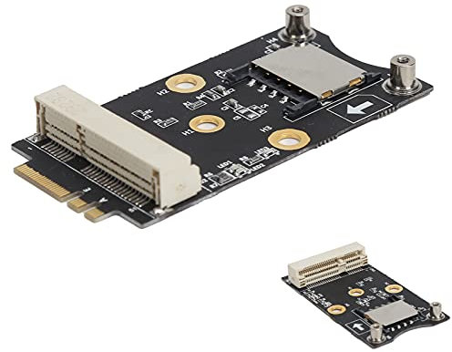 Annadue M.2 to Mini PCIE Adapter A/E Key 3G 4G WIFI Module with SIM Card Slot Expansion Board Assembly