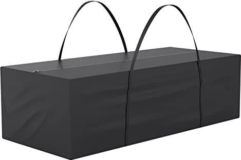 Auflagentasche, Gartenauflagen Schutzhülle, UV-Beständiges, Schwerlast Reißfest Oxford Aufbewahrungstasche für Weihnachtsbaume Auflagen 173x76x51cm 5