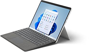 Microsoft Surface Pro 8 Ordinateur Portable (Windows 11, écran tactile 13'', 8 Go RAM, 512 Go SSD, Intel Core i5) Platine