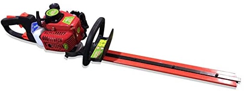 WindWilder Benzin Heckenschere 1,25PS Motorheckenschere Hecken Trimmer Motor Gartengeräte Trimmer Gartenschere Freischneider 180° drehbare, Fräserlänge 56 cm