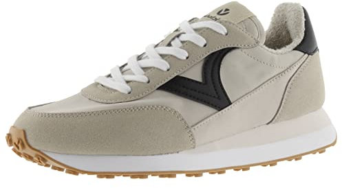 victoria Basket Astro Nylon & Piezas Al Tono & Suela Dentada 1138106 para Mujer Beige 36
