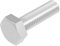 SECCARO Sechskantschraube M12 x 40 mm, Edelstahl V2A VA A2, DIN 933 / ISO 4017, Außensechskant, 20 Stück