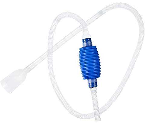 Siphon pour aquarium - Pompe à siphon manuelle pour aquarium - Pas besoin de retirer les poissons ou les plantes - Parfait pour un changement régulier de l'eau (pompe à siphon)