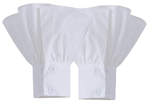 Elegtiskas Spitze Manschetten für Frauen Handgelenk Abnehmbare Ärmel Handgelenk Manschetten Armbänder für Frauen Mädchen