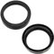 AERZETIX - C11565 - Set di 2 adattatori/supporti per altoparlanti per auto Ø200mm - lato di montaggio: porta anteriore - compatibile con VW Caddy, Golf V, Multivan, Touran, Transporter T5