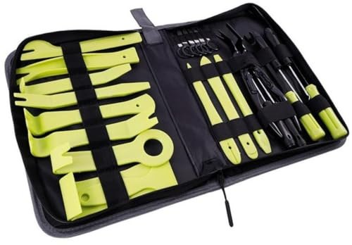 CARMOTION 63684 Zierleistenkeile-Set Montagehebel-Satz Nylon, Werkzeugstahl