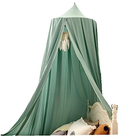 Kahdsvby 1 Set Zanzariera per Bambini Principessa Cupola Castello dei Sogni Biancheria da Letto Castello Zanzariera A