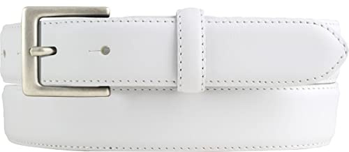BELTINGER Hochwertiger Gürtel aus Vollrindleder 3,0 cm | Bombierter Ledergürtel Herren 30mm | Herren-Gürtel made in Italy