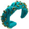 scicent Haarreifen Mädchen Glitzernde Kristall-Stirnband Vintage Strass Haarbänder Barock Haarreif Breit Haarband Party Geburtstag Haarschmuck für Frauen und Damen - 27424