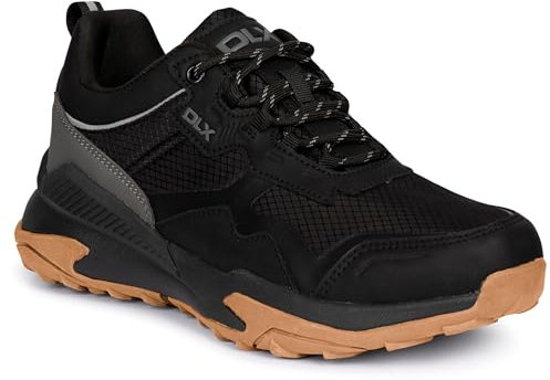 DLX Herren Elias Sneaker, Black, 46 EU