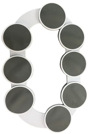 Bolvina Lazy Susans Revolution Turntable Expandable Desktop Rotating Storage Rack for Kitchen and Dining Table Portable Food Cup