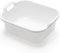 Addis 10L Rectangular Washing Up Bowl with Handles – Durable, Scratch-Resistant, Easy to Clean Sink Basin – Ideal for Dishwashing & Kitchen Use White - 1 Pack 10L