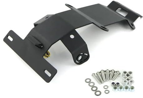 RMBIECFH Hinterer Kennzeichenhalter Für Y&AMAHA Für XSR 700 Für XSR700 2015-2022 Motorrad-Hinterrad-Kennzeichenhalterung Mit Halterung Und Licht