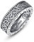 ADMETUS Wikinger Ringe Herren 925 Silber Nordische Ring Wikinger Schmuck Geschenke für Herren Männer Ringe Größe 68.5