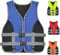 ENAZKLADB Schwimmweste Erwachsene Unisex Auftriebsweste Tragbare Schwimmhilfe, Sommer Wassersport Rettungsweste mit Pfeife Sicherheitsjacke für Sup, Kajak, Angeln