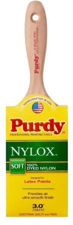 Purdy Nylox Sprig Brush, Nylon, Wood, 3 Inch