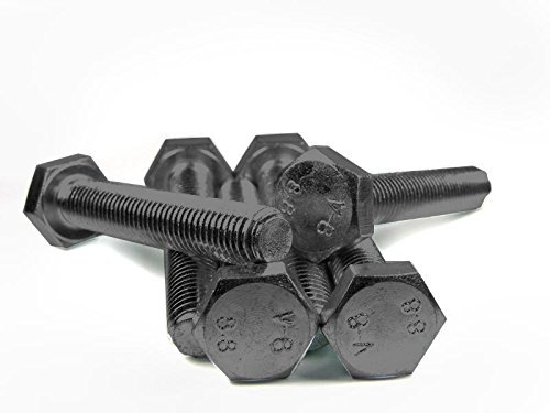 DIN 933 / ISO 4017 PROFI Sechskant Schraube Vollgewinde Güte 8.8 blank Stahl gehärtet - DIN933 PROFI 6kt VGW G8.8 BLK SGH - M16 x 200 (1 Stck)