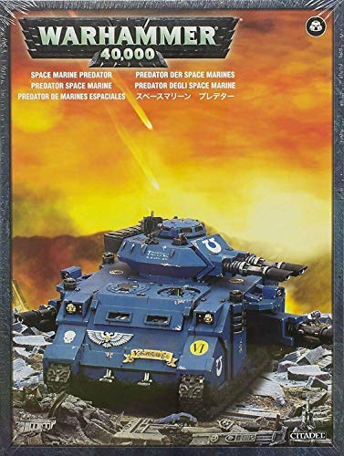 GAMES WORKSHOP 99120101214 Space Marine Predator Plastic Kit