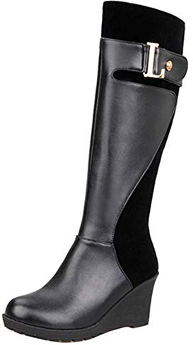CuteFlats Stivali da donna con zeppa