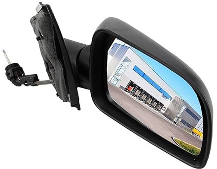 BESTPRICE 1x Elektrischer Außenspiegel rechts Seitenspiegel konvex Kompatibel mit VW POLO (9N_, 9A_), POLO IV Stufenheck (9A4, 9A2, 9N2, 9A6)