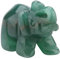 FTVOGUE Naturstein Elefant Figur Jade Geschnitzte Glücklicher Elefant Artware Home Decoration Einrichtungsgegenstand 1,5 Zoll(07)