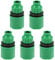 sourcing map Conector rápido adaptador de manguera de 8 mm de diámetro interior para sistema de riego de jardín, 5 unidades