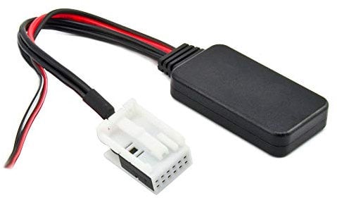 Auto Bluetooth Aux Empfänger Bluetooth Audio Adapter 12pin Kompatibel mit BMW E60 E63 E64 E83 E85 E90 E93 BMW 5 6 X3 Z4
