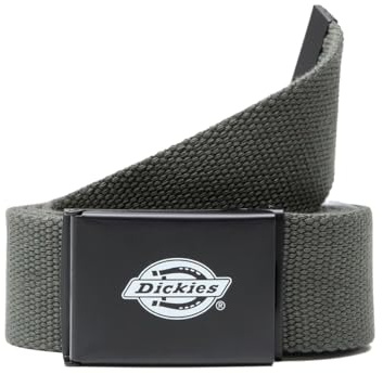 Dickies Herren Gürtel Streetwear Belt Orcutt (120 cm, olive green)