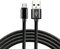 everActive Micro USB Kabel, Nylonkabel, schnelles Laden mit bis zu 2,4 A, 200 cm lang, schwarz, Modell: CBB-2MB