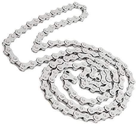 VGEBY Fahrradkette, 12-Gang-Kette, 126 Links, 1/2in X11/128, Kohlenstoffstahl, für Mountainbike und Rennrad