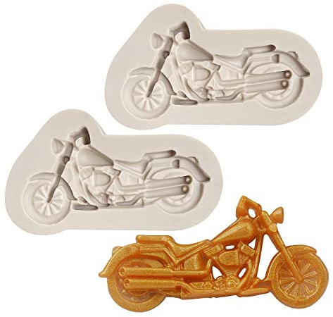 Motorrad Fondant Form