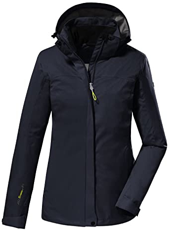 Killtec Damen Kos 133 Wmn Jckt Funktionsjacke/Outdoorjacke mit abzippbarer Kapuze