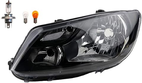 Johns, Scheinwerfer passend für VW Caddy III 2K 06/13-05/15 links + Leuchtmittel
