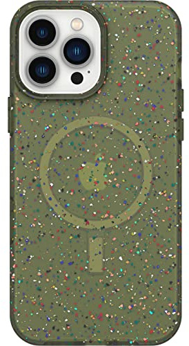 OtterBox Sustainable Series Case with MagSafe for iPhone 13 Pro Max, Shockproof, Drop Proof, Ultra-Slim, Protective Case, Mint Mojito