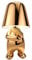 Tischlampe mit Touch Steuerung, Thinker Statue Gold Man Dekorative LED Schreibtischlampe, USB Charging 3 Helligkeitsstufen Dimmbare Nachttischlampe für Schlafzimmer Wohnzimmer Büro Dekoratio Geschenk