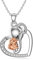 YAFEINI Elefant Kette für Damen 925 Sterling Silber Tier Mutter und Tochter Herz Halskette Geburtstag Muttertag Schmuck Geschenke für Mama Tochter Ehefrau (Elefant Kette)