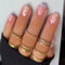 24pcs French Tip False Nails Short Square Press on Nails White Daisy Flowers Lilac Purple Edge Fake Nails Glue on Nails Removable Stick on Nails Fake Nails Nail Art Accessories
