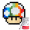 Pixel Corner - Rainbow Shroom - Pixel Art Kit