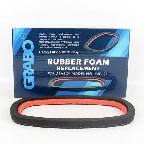 KLENBO Nemo Guarnizione in schiuma di gomma per PRO-Lifter-20 e PLUS Ventosa elettrica di ricambio guarnizione di ricambio