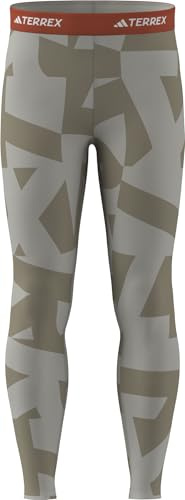 adidas Men's Multi Synthetic Base Layer Tights, wonder alumina, XL