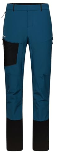 VAUDE Herren sportliche Softshell Skitourenhose Larice Light Pants IV, elastisch, unterschiedlich Winddichte und atmungsaktive Materialzonen, schnelltrocknend, Passform: Slim fit