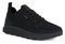 Geox Herren U SPHERICA Sneaker, Black, 47 EU