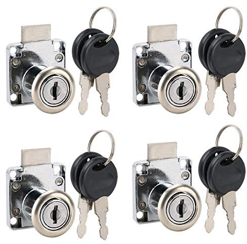 Office Tisch Schubladen Schloss Schränke Schmuckkastenschlüsselschlüssel für Schreibtischschubladenschrank & Mehr