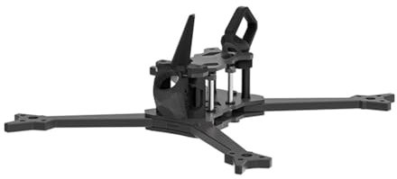 Juqoyue 5 FPV Sport Race Drohnenrahmen Kit X-Typ Rahmen Kit 2mm Arm für RC FPV Quadcopter Drohne