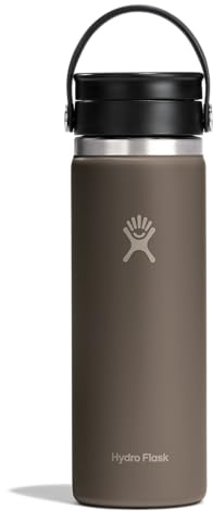 Hydro Flask Flex Sip Coffee Mug - Insulated Stainless Steel Non Spill Airtight Travel Coffee Cup 20oz Beach Runner