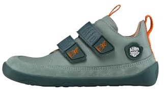 Affenzahn Halbschuh Knit Happy | Mit Klettverschluss, vegan, rutschfest, flexibel, reflektierend und besonders leicht, erhältlich in den Größen 21 bis 32