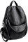 UTO Damen Rucksack gewaschenes PU Leder Reisetasche Große Kapazität Für Frauen Schultertasche Multifunktionaler Beutel Schwarz_2