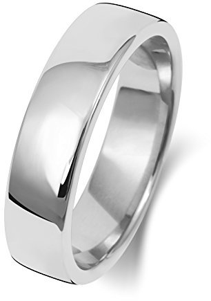 EDS Jewels Platin 950 5mm Soft Court Form Herren/Damen - Trauring/Ehering/Hochzeitsring WJS18944PT950