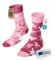 Many Mornings - Mismatched Socken - Lustige Socken Unisex - Body Positivity Socken - Geschenkidee - Design: Simply The Breast - Made in EU - 39-42