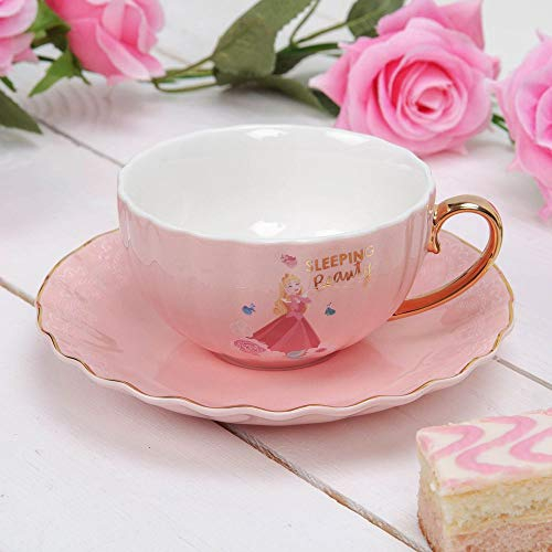 Disney Princess Sleeping Beauty Cup & Saucer Set - Aurora Collectable